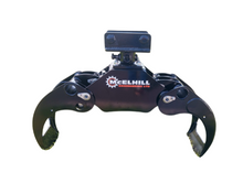 Load image into Gallery viewer, McElhill grapple attachment for excavators, built for handling logs and debris in Ireland and UK.