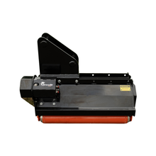 Load image into Gallery viewer, McElhill Engineering Grizzly Flail Head 1200, hydraulic motor, straight rear view