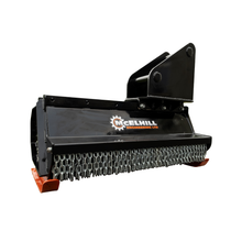 Load image into Gallery viewer, McElhill Engineering Grizzly Flail Head 1200, flail chains detail, angled view