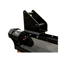 Load image into Gallery viewer, McElhill Engineering Grizzly Flail Head 1200, hitch mounting point, close-up