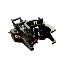 Load image into Gallery viewer, McElhill Engineering Predator 200 Tree Shear, Hardox steel excavator attachment, front view