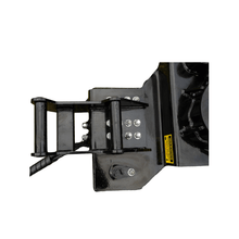 Load image into Gallery viewer, McElhill Engineering Predator 200 Tree Shear, custom headstock mounting bracket, close-up