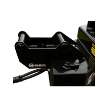 Load image into Gallery viewer, McElhill Engineering Predator 200 Tree Shear, hitch mounting point, branding detail