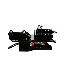 Load image into Gallery viewer, McElhill Engineering Predator 200 Tree Shear, Hardox steel excavator attachment, right side view