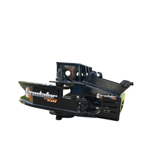 Load image into Gallery viewer, McElhill Engineering Predator 450 Tree Shear, Hardox steel excavator attachment, left side view