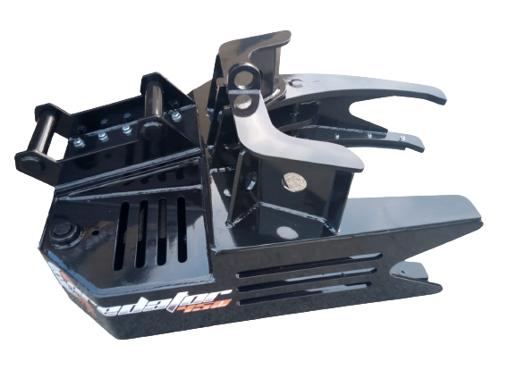 Tree Shear, excavator attachment from McElhill Engineering Ltd  Fermanagh, Front photo